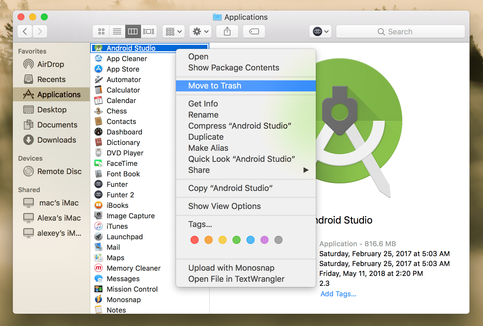 Clean Delete Mac Apps